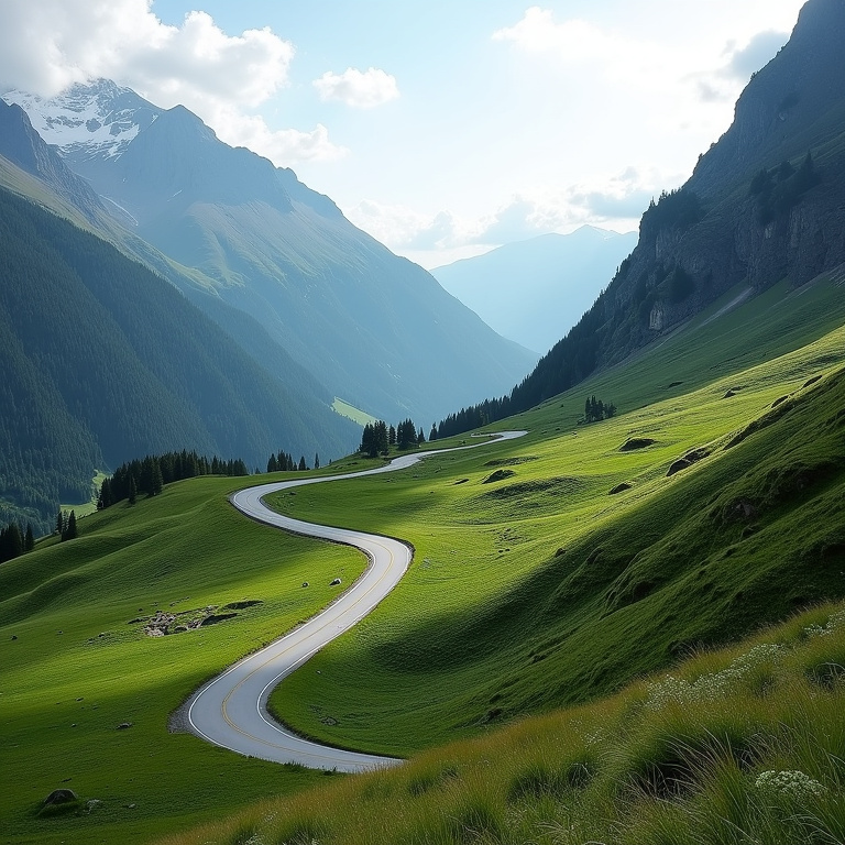 Mountain road